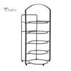 Dish Storage Rack Multi-Layer Design Large Capacity Rustproof Corrosion Resistant Kitchen Countertop Storage Holder Food Preparation Rack