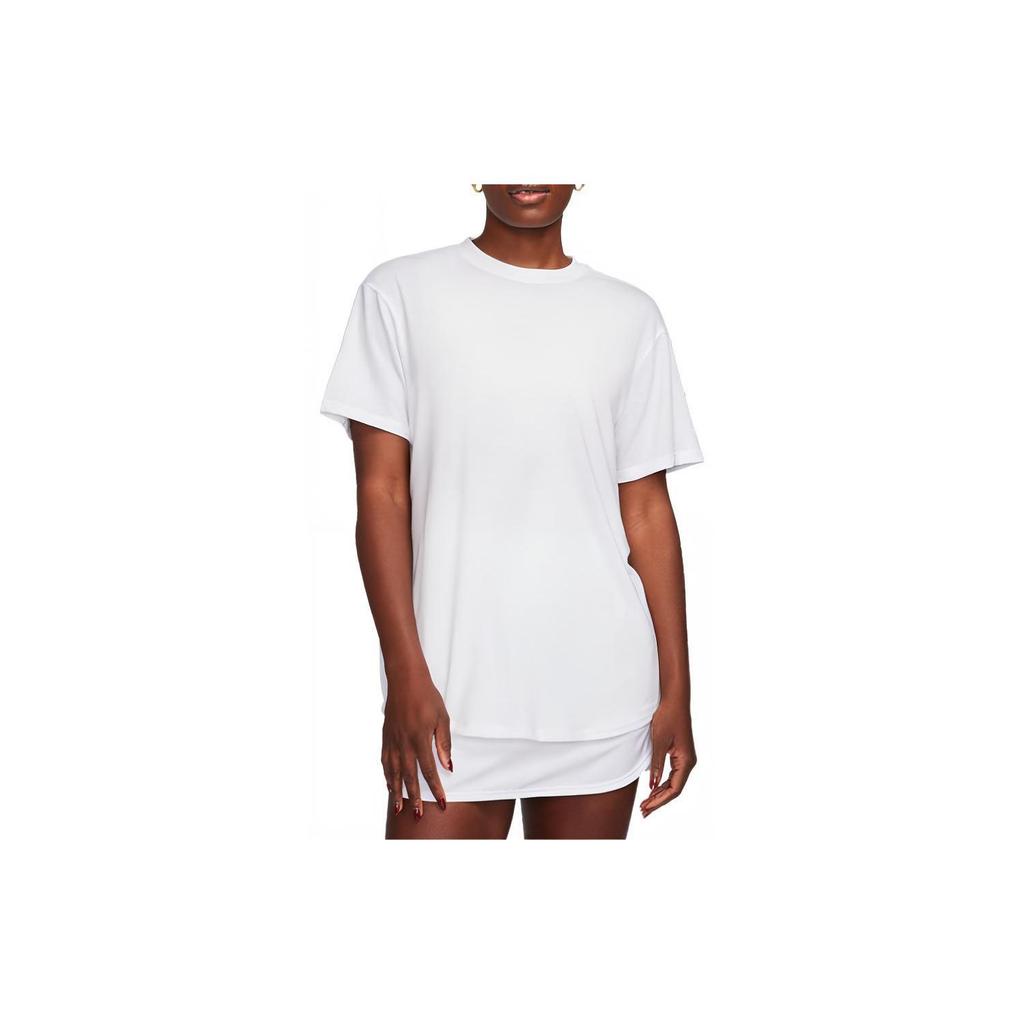 Nike Skin-Friendly Comfortable Breathable Short Sleeve T-Shirt Women Tops White FN2815-100