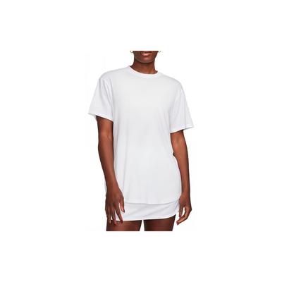 Skin-Friendly Comfortable Breathable Short Sleeve T-Shirt Women Tops White FN2815-100