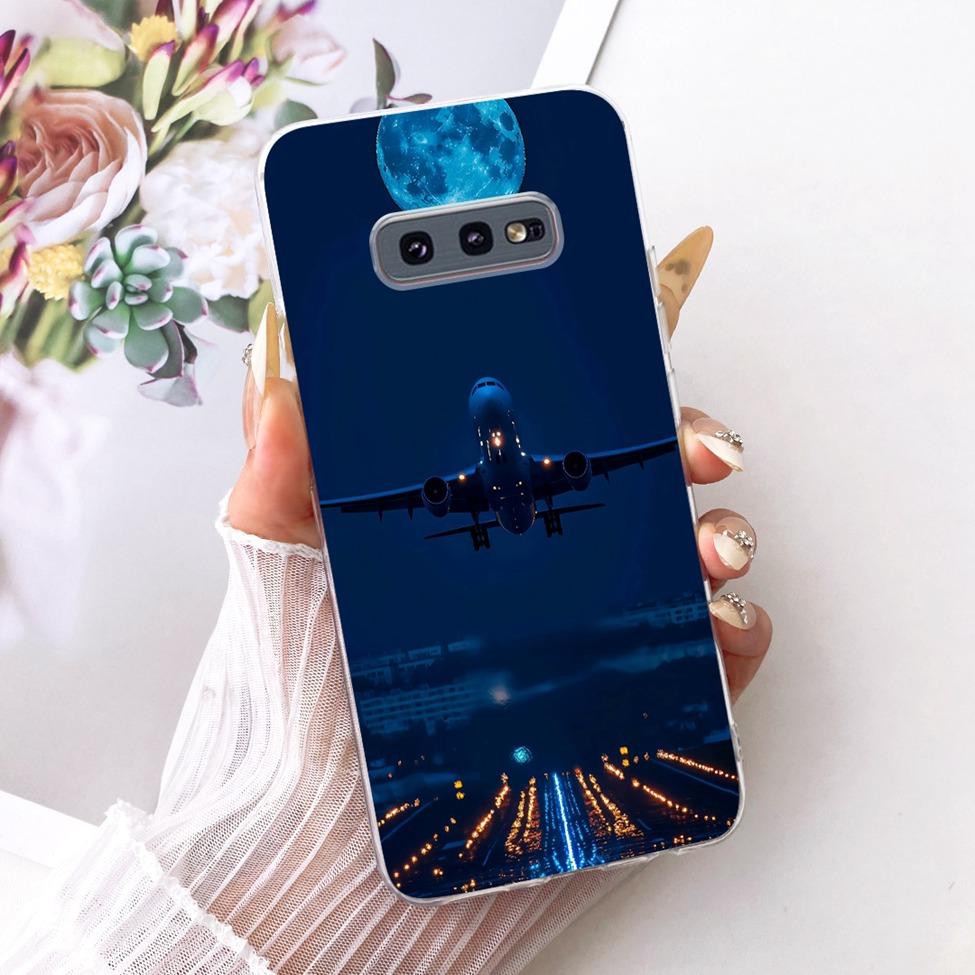 5.8'' Cover For Samsung S10e Case SM-G970F Clear Cute Kawaii Fashion Butterfly Funny Painted Casing For Samsung Galaxy S10e