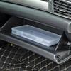 Transparent Desktop Storage Case Multifunctional Dustproof Stationery Organizer Eco-Friendly PP Large Capacity File Box