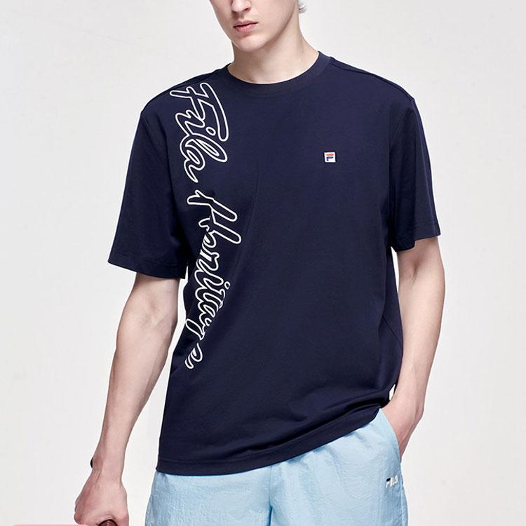 New FILA T Shirts Men's Blue A51M123104F-NV