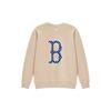 New MLB Sweatshirts Unisex Light Beige 3AMTM0831-43BGL