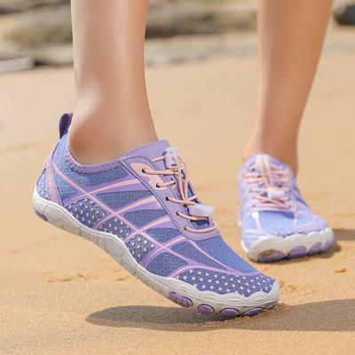 Chaussures de ruisseau d'extérieur respirantes à cinq doigts pour la plage, chaussures de wading à séchage rapide, chaussures de natation pour hommes et femmes, chaussures de fitness d'intérieur pieds nus
