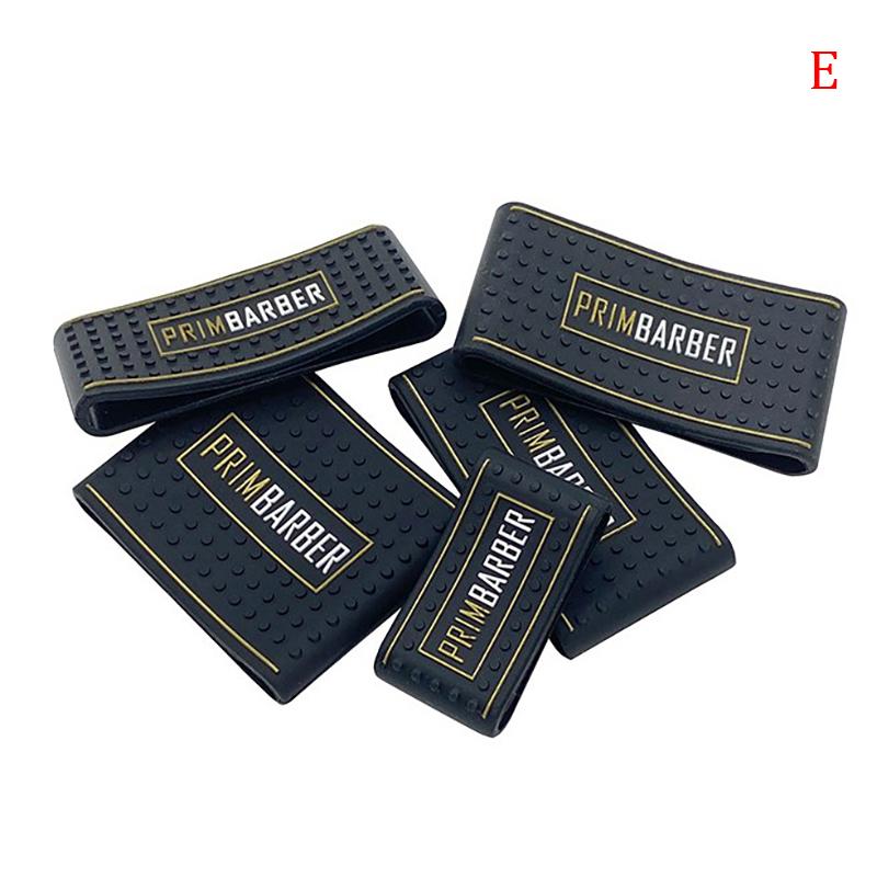 5 Pcs Trimmer Grip Barber Hair Clipper Grip Rubber Anti Slide Barber Rings