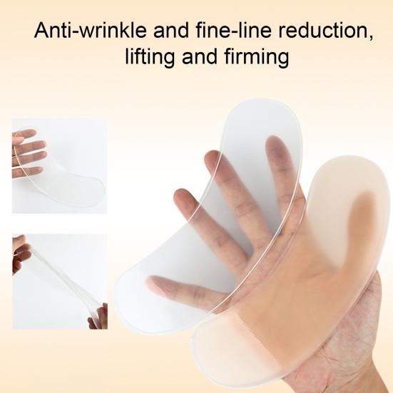 Neck Wrinkle Patch Silicone Anti Aging Skin Tightening Strips Reusable Neck Lift Mask