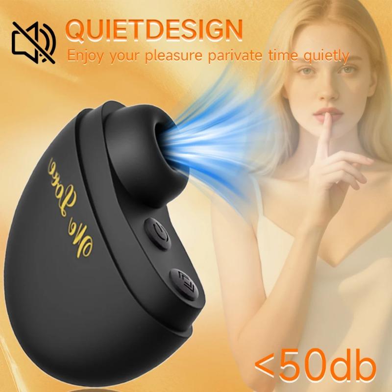Powerful Sucking Vibrator for Women – Oral Suction Clitoral &Nipple Stimulator Rechargeable Adult Sex Toy with Vacuum Technology