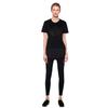 Moncler FW21 Letter Pattern Short Sleeve T-Shirt Women Tops Black H20938C00016829FB999