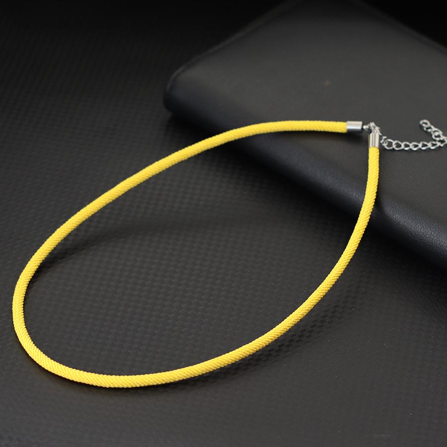 10 Barev Jednoduchý Styl Choker Náhrdelník Pro Muže Třída A 4mm Milánská Šňůra Límec Ležérní Doplňky na Krk Venkovní Cool Jezdecké Šperky