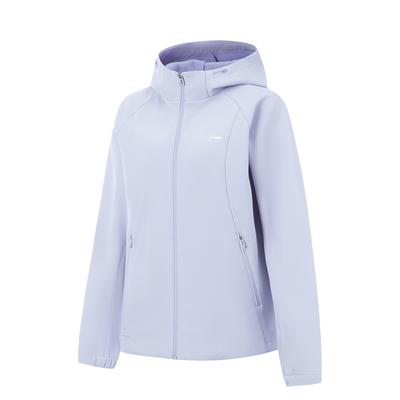 Li Ning Fitness Series Water-Resistant Warm Loose Hooded Windbreaker Women Outerwear AFDVB70-2