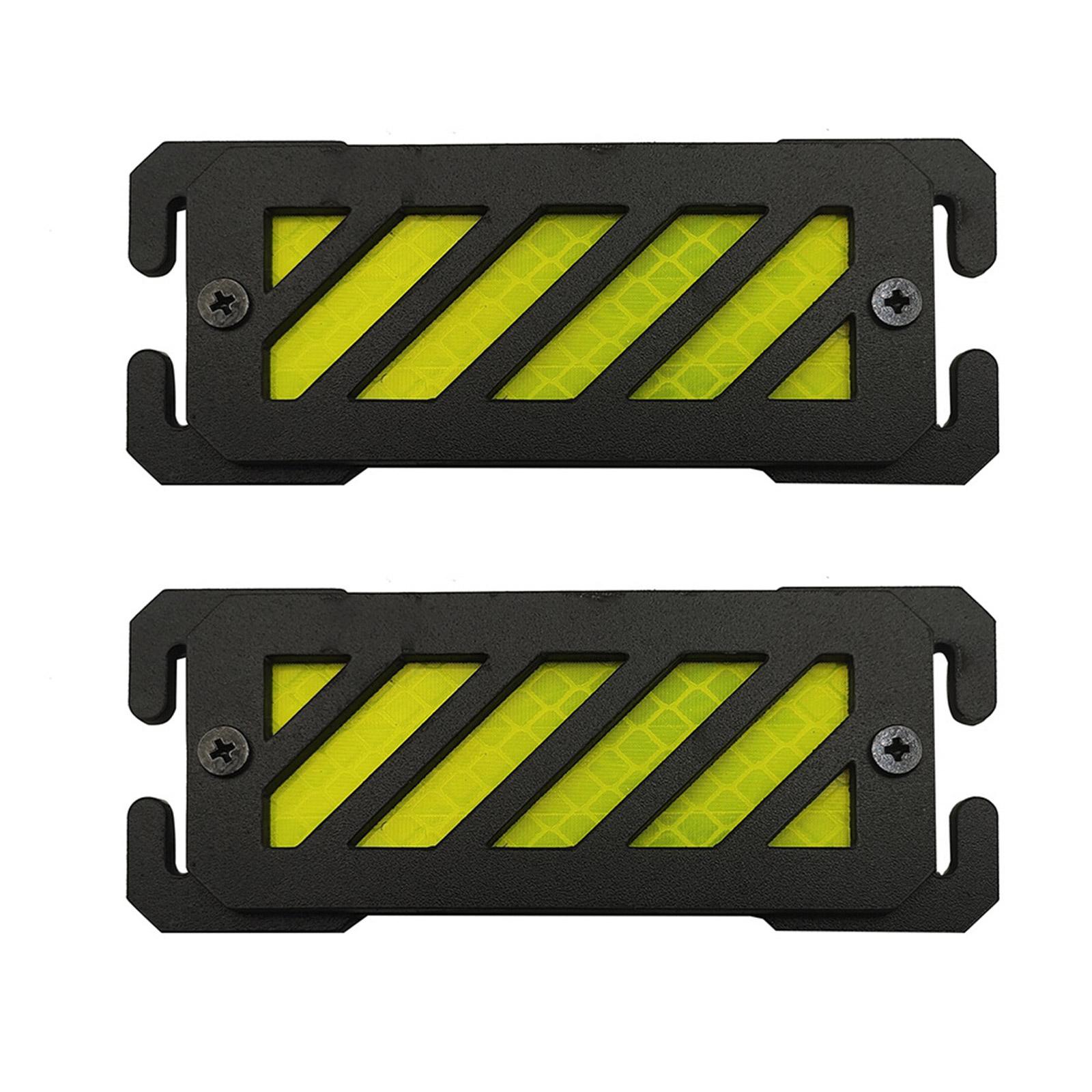 

2 шт. Светоотражающие патчи Тактические патчи Тактические Molle Светящаяся метка Molle Идентификационные патчи безопасности для ночного спорта 1