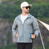 JEEP Men's Lightweight Hooded Sun Protection Jacket