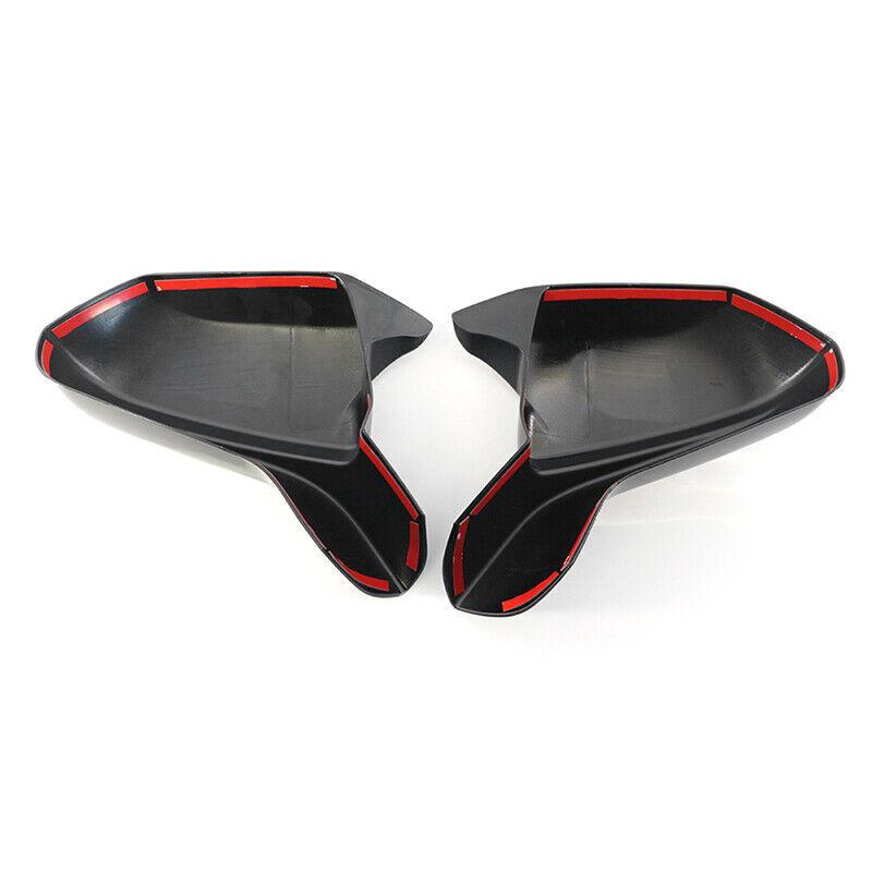 For Chevy Camaro LT/SS/RS/ZL1 2016-2025 Rearview Side Mirror Cover Wing Cap Exterior Door Rear View Case Trim Carbon Fiber Look