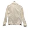 1piu1uguale3 RELAX White Denim Trucker Jacket S White Men's Used