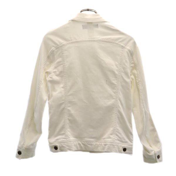 1piu1uguale3 RELAX Bílá džínová bunda trucker S bílá Pánská Použitá