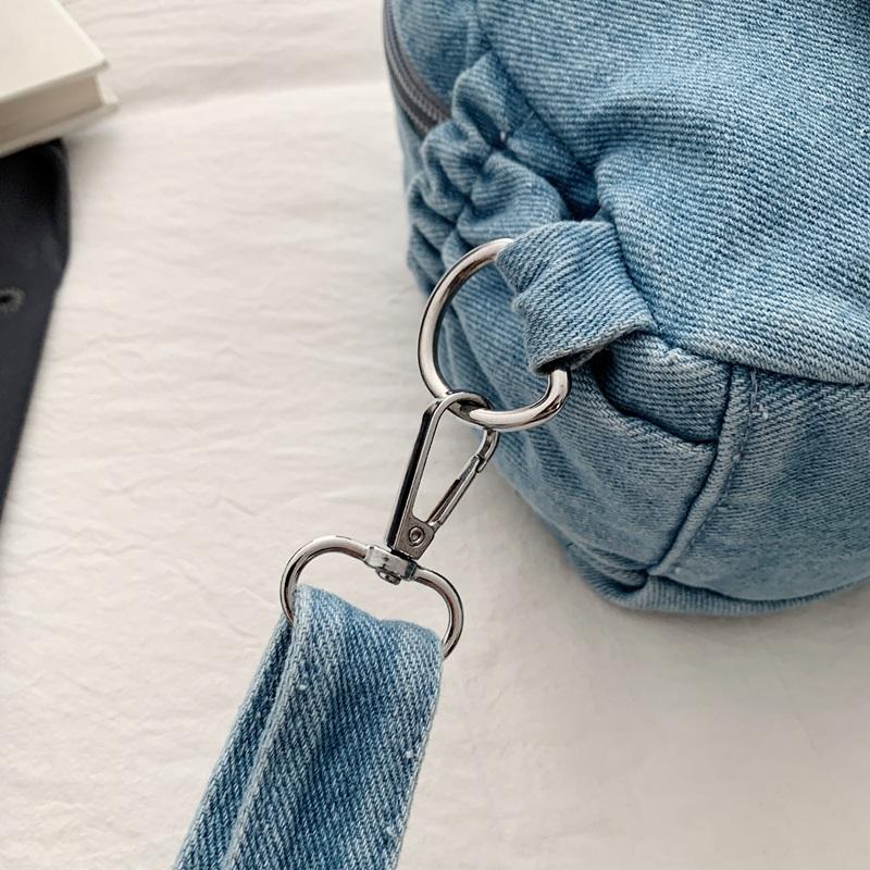 Denim Backpack Lightweight Casual Women Outdoor Sports Mini Backpack