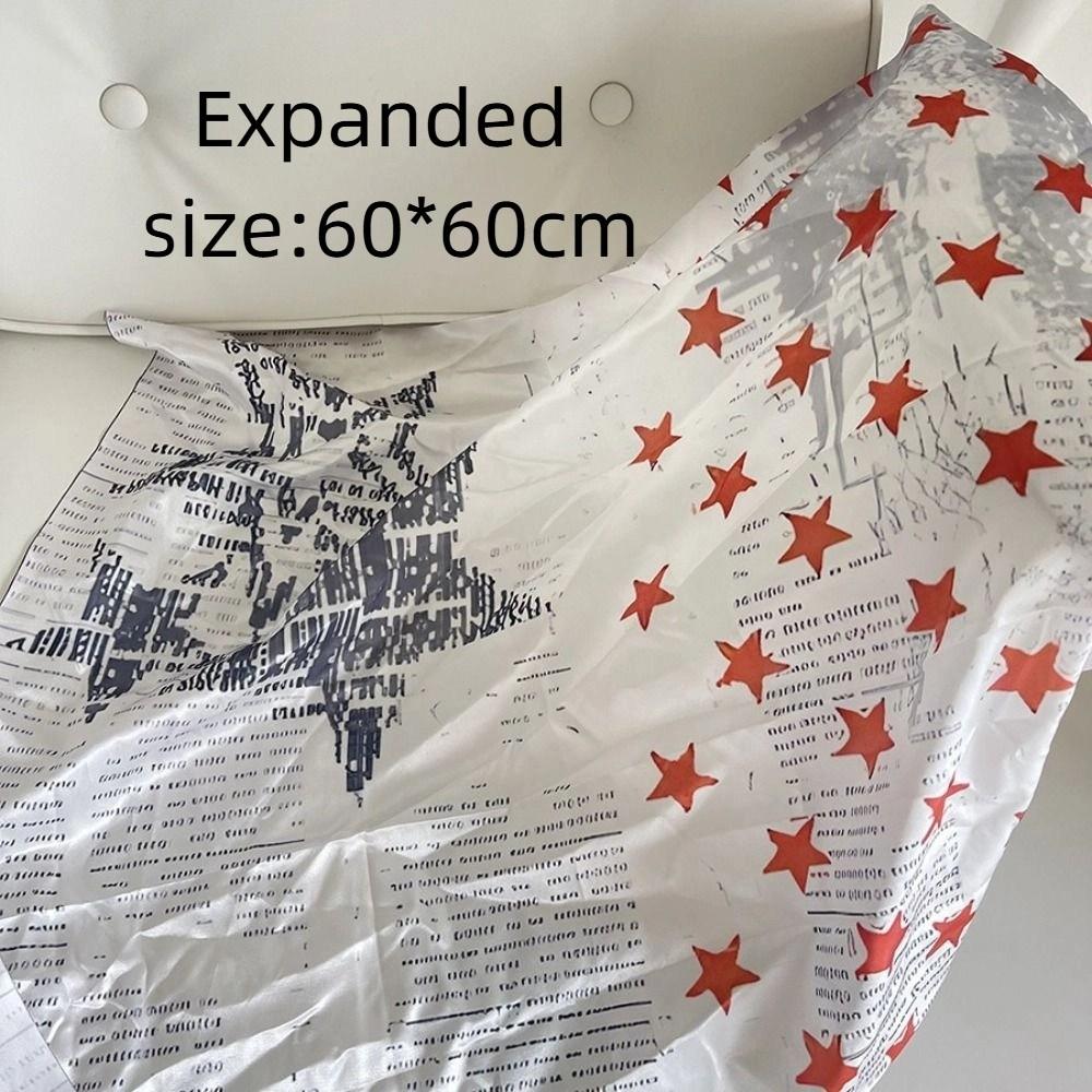 Retro Sweet Leopard Print Headscarf All-match Star Y2k Print Turban Headband Chest Scarf Punk Bandana Beach