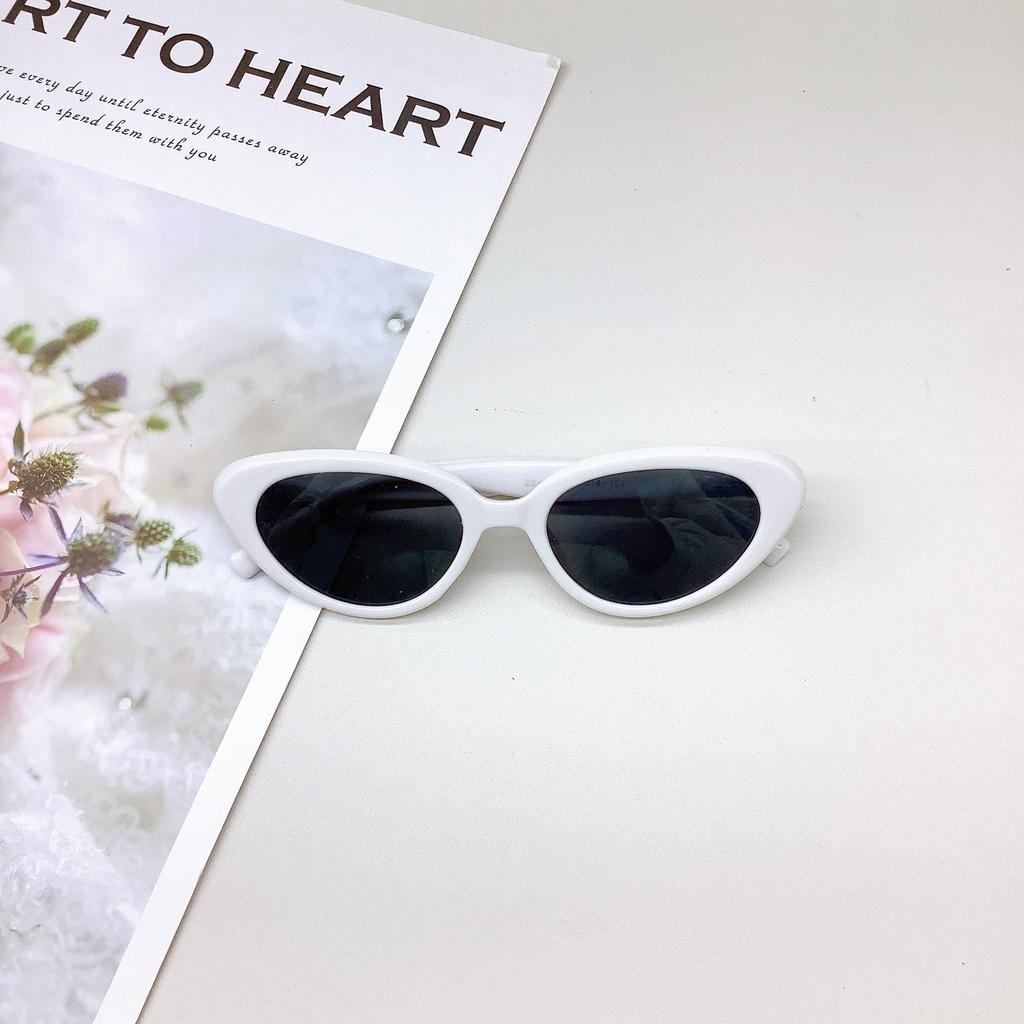 Módní dětské sluneční brýle Roztomilý oválný rám Ochrana proti slunci UV ochrana Dívčí sluneční brýle Nošení Chlapecké brýle