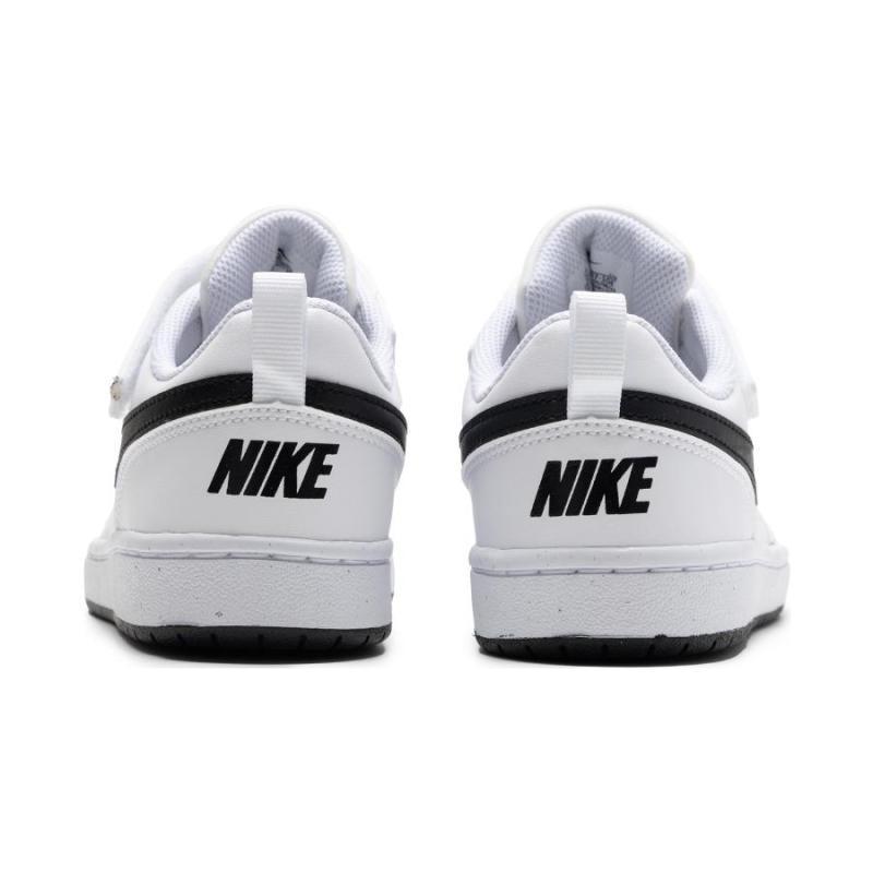 Nike Court Borough Low Recraft PS 'White Black' Sneakers DV5457-104