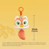Cartoon Lion Dance Keychain Awakened Lion Chinese New Year Gift  Bag Hanging Accessories