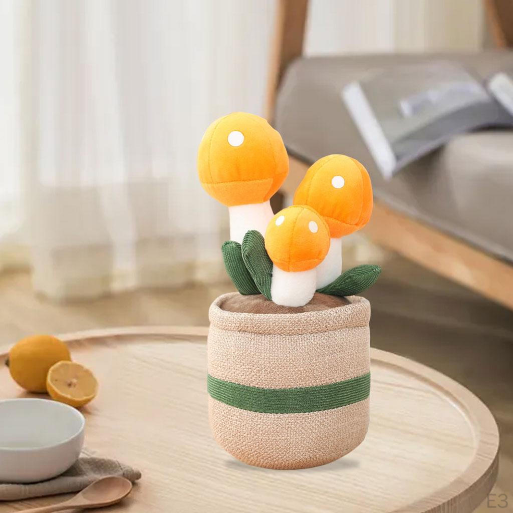 Cute Potted Plants Plush Toys, Lovely Stuffed Doll, Car office and home Drcorative Small Gadget for