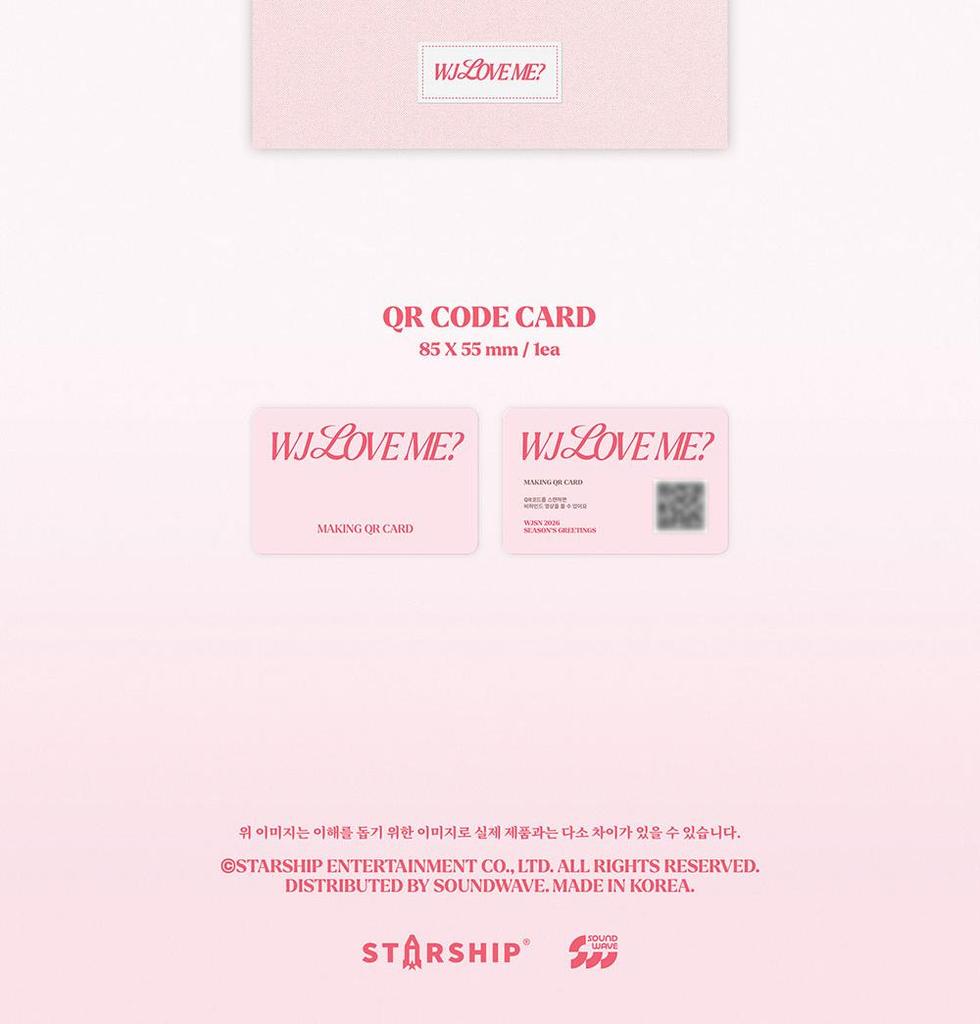 [POB] WJSN - 2026 Season's Greetings [WJ LOVE ME?]