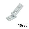 MOC Part Assemble Plate Special 1x2 with Handles Thin Brick Clip DIY Building Block Kid Toy Compatible 63868 92280 60478 18649