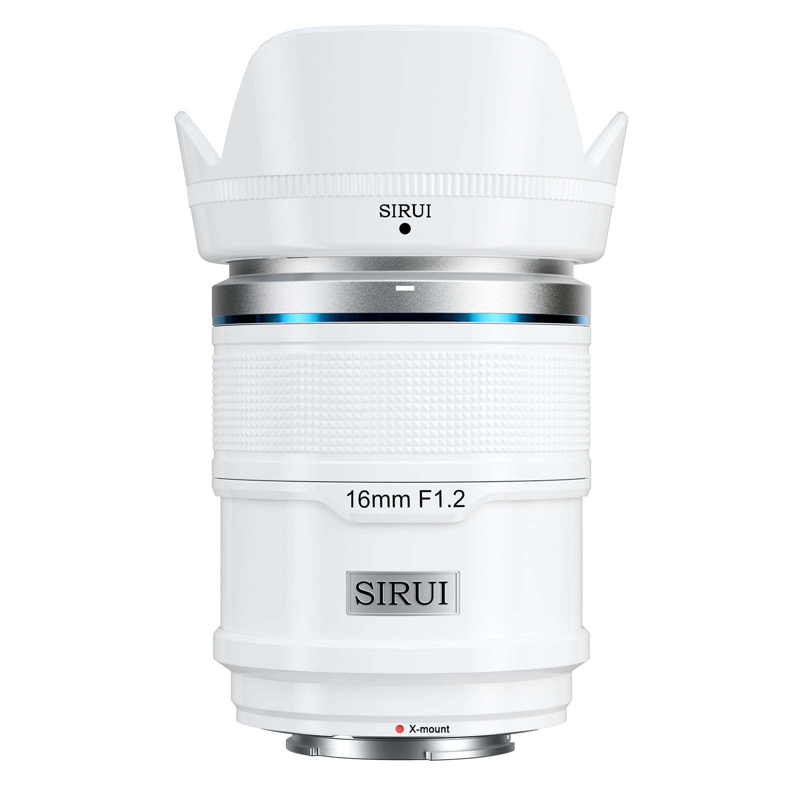 

SIRUI Sniper 16mm Autofocus Wide Angle Camera Lens for Lens, F1.2 APS-C X-T4, X-T5, X-H1, X-H2/H2S, X-T3, X-T30, X-S10 (X Mount, White) білий