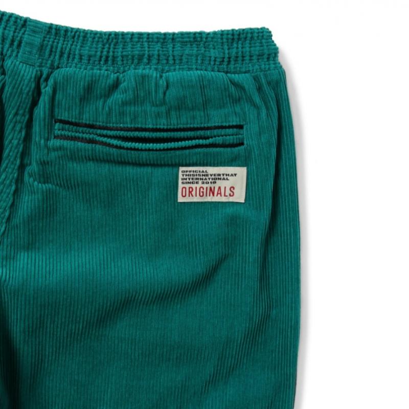 ThIs Is Never That Corduroy Track Pant Green