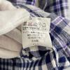 URBAN RESEARCH check Long sleeve shirt purple mens M used