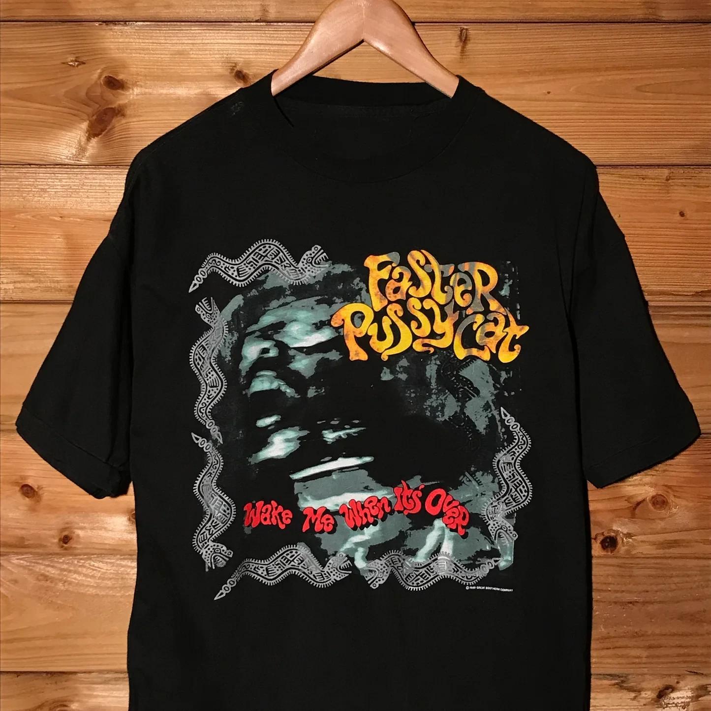 1989 Faster Pussycat Wake Me When It s Over USA Tour t shirt B068 XS