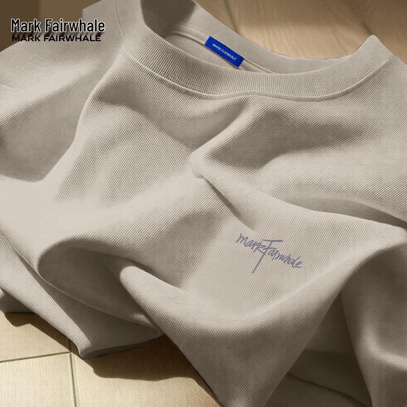 MARK FAIRWHALE Men s Loose Fit Heavyweight Cotton T-Shirt