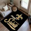 New Orleans Saints Pride Personalized Text Carpet Suitable for Balcony Outdoor Hallway Dormitory Anti-slip Rug Office Home Decor