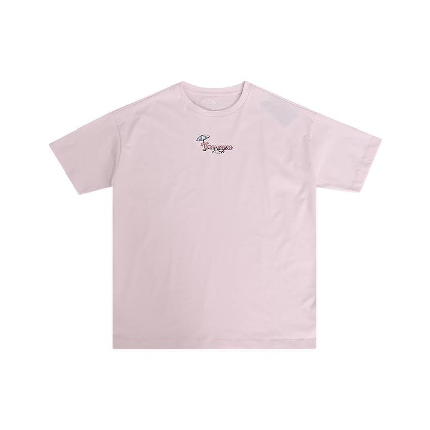 (WMNS) Converse Summer Beach Tee Asia Sizing Pink Women s 10025879-A02 XS