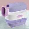 Enclosed Cat Litter Box Extra Large Splash Proof Odor Control Enclosed Cat Pan Cat Toilet Box for