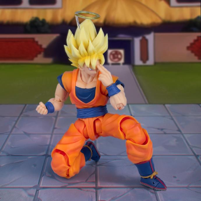 In Stock Demoniacal Fit Dragon Ball Super Saiyan Goku Action Figure 3.0 Body Martialist Forever Dbz Warrior From The Other Shore