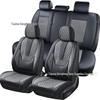 Universal Leather Car Seat Covers for Sedans, SUVs, and Trucks