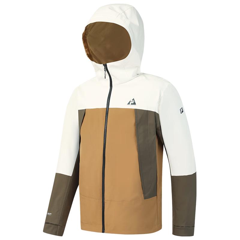 FILA Men s Hooded Color-block Woven Jacket M