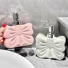 360ML Liquid Soap Dispenser Ceramic Emulsion Bottle Bathroom Accessories Body Wash Bottle  Hotel