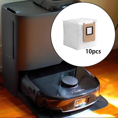 10x Vacuum Dust Bag Home Appliance Parts Dirty Bin Collection Bags for E28 Robot Automatic