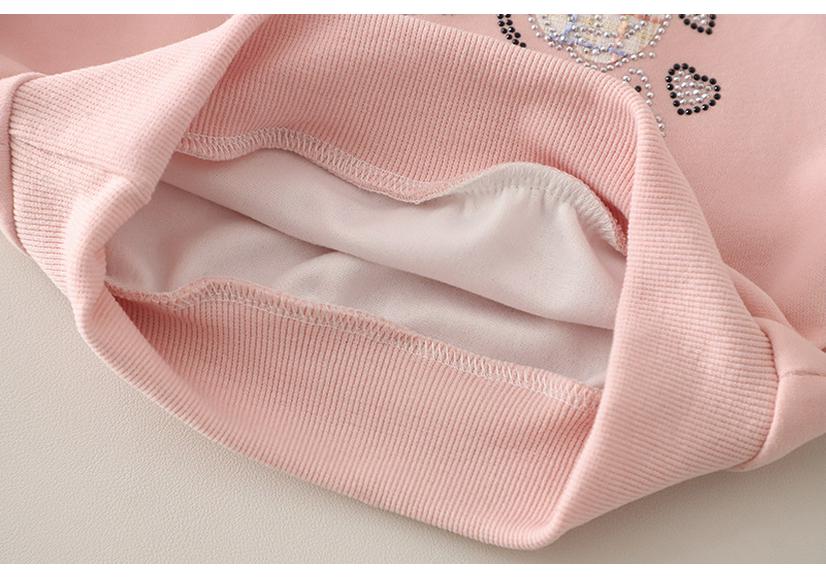 Korean Style Children's Spring/Autumn Long-Sleeve Hoodie Set for Girls - Street Style Casual Wear 2026