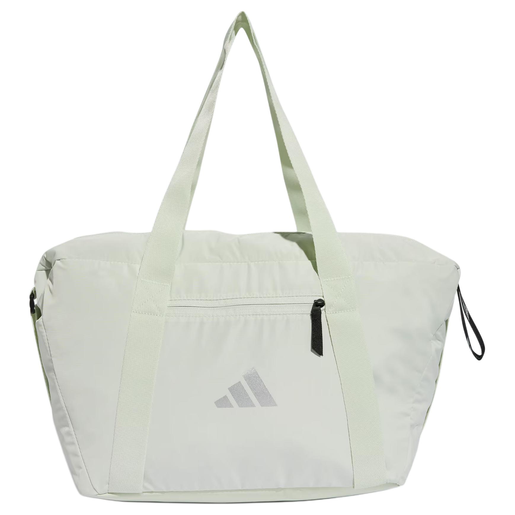 

New Adidas Recycled Polyester Handbag, Shoulder Bag Women s Linen Green IY9847 54.1*23.1*26.9CM