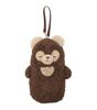 Livheart Moko Friends Moko Brown Tissue Case (Total Length: Approx. 25cm) Pouch Hanging 97508-32 W13.5xD25cm