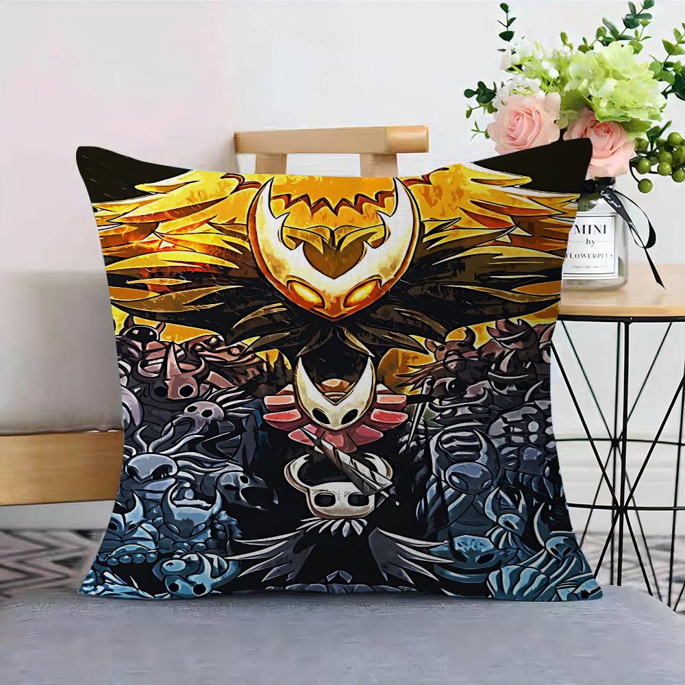 Game Hollow Knight Cushion Cover Pillow Cover Decor Pillowcase Printed Cushion Case For Couch