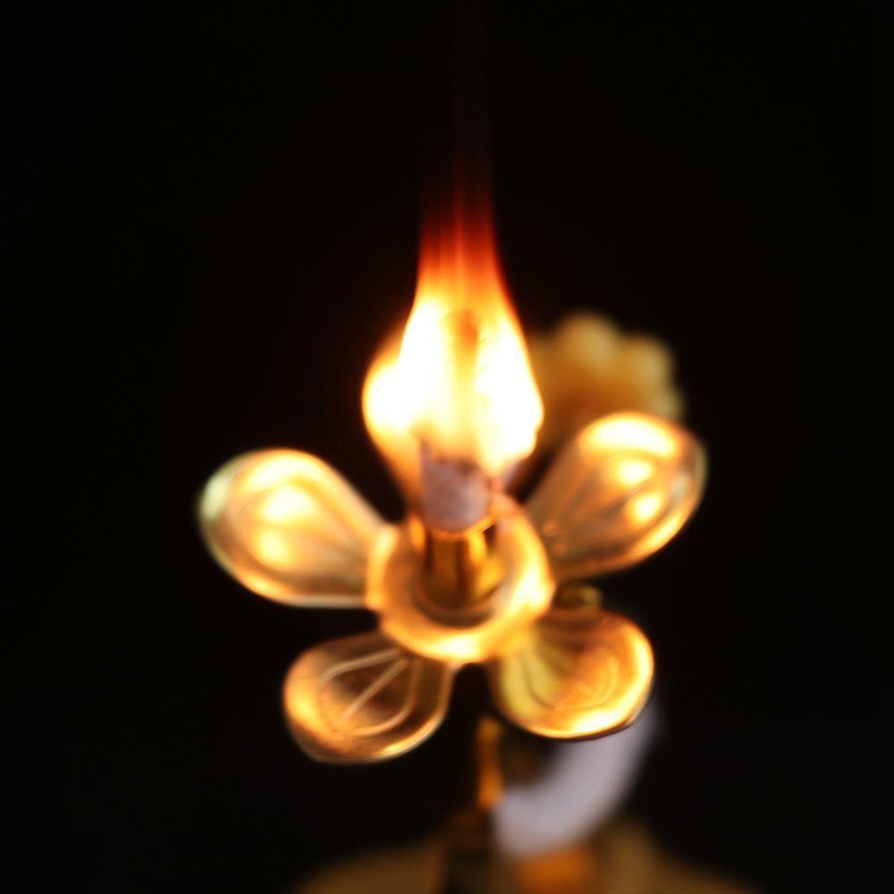Telescopic Adjustable With Wick Brass Oil Lamp Alloy Wick Base Buddha Supplies Wick Stand Wick Holder