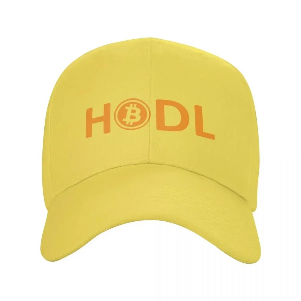 Fashion Bitcoin Hodl Baseball Cap for Men Women Breathable Crypto Currency Blockchain Dad Hat Summer Hats Outdoor Snapback Caps