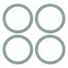 Pack of 10 Rubber Sealing Gasket Juicer Part Seal Mixer Sealing Gasket Juicer Sealing Rings for 4961 4980 4902 Juicer