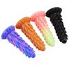 Colorful Luminous Silicone Hedgehog Anal Plug - Outdoor SM Toy for Rear Stimulation
