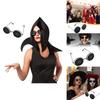Snygga Anzwtloyy Knäppglasögon För Halloweenkostymer Perfekta För Spöklika Mamma-outfits