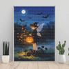 DIY Diamond Painting Kit Halloween Fairy Pumpkin Lantern Night Bat Full Drill Canvas Art Creative Craft Gift for Girls and Adults
